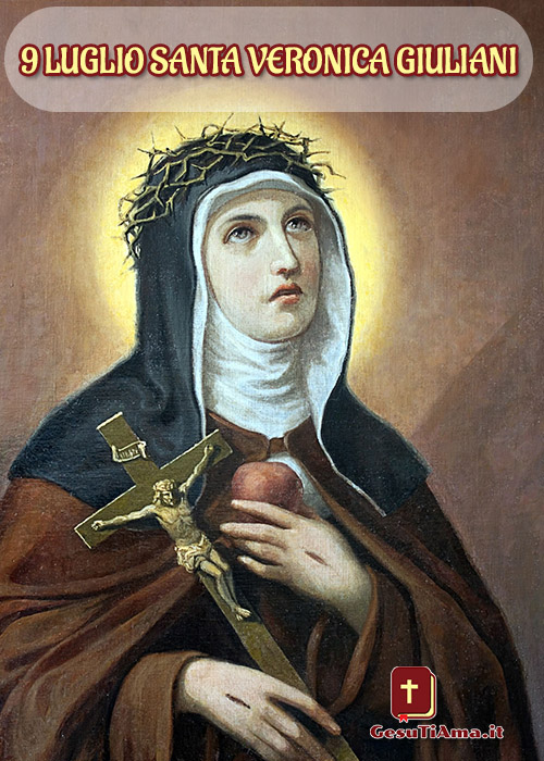 Risultati immagini per 9 luglio Santa Veronica Giuliani