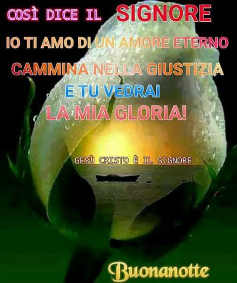 Bellissime immagini Buonanotte con Gesù 4988