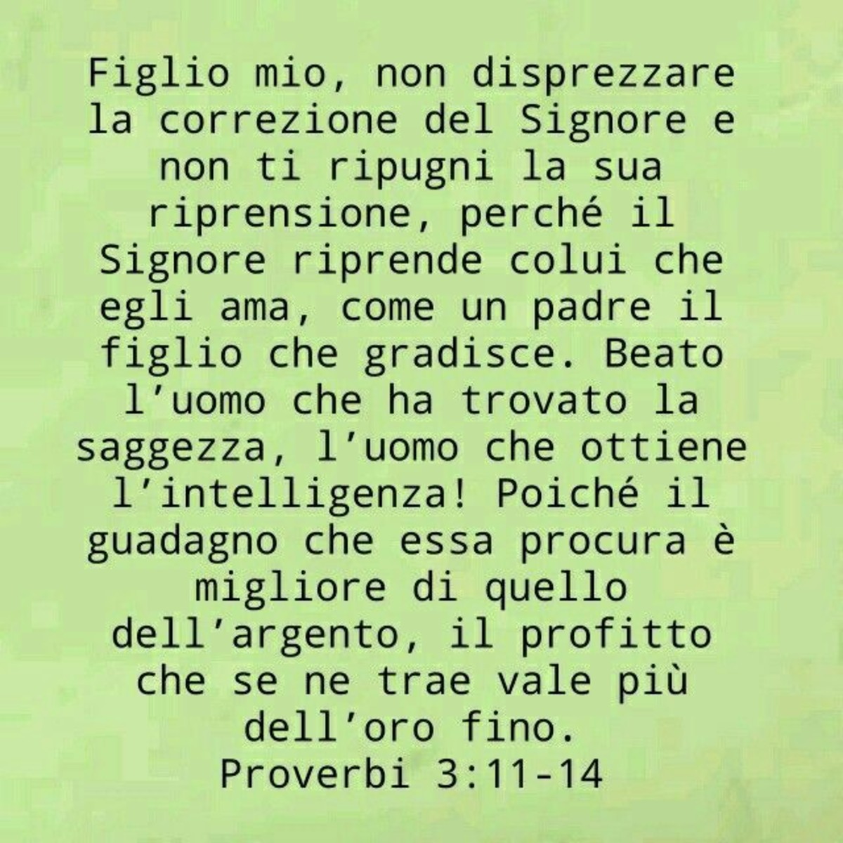 Bellissime immagini versetti biblici sui figli