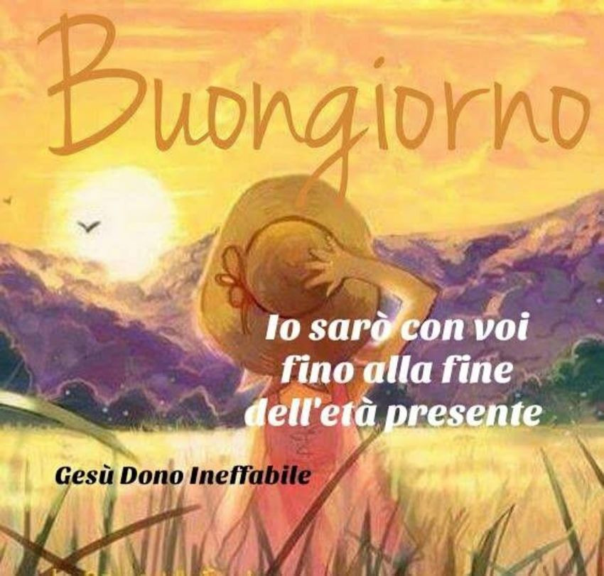 Buongiorno bellissime immagini con versi Bibbia