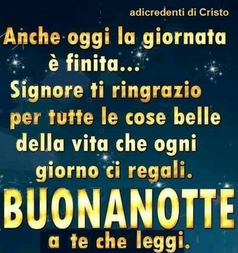 Dolce Notte Dio ti Benedica 245