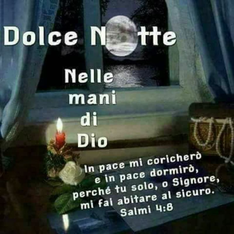 Immagini Buonanotte Dio ti ama (2)