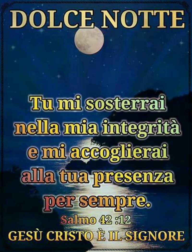 Immagini Buonanotte Gesù ti ama (3)