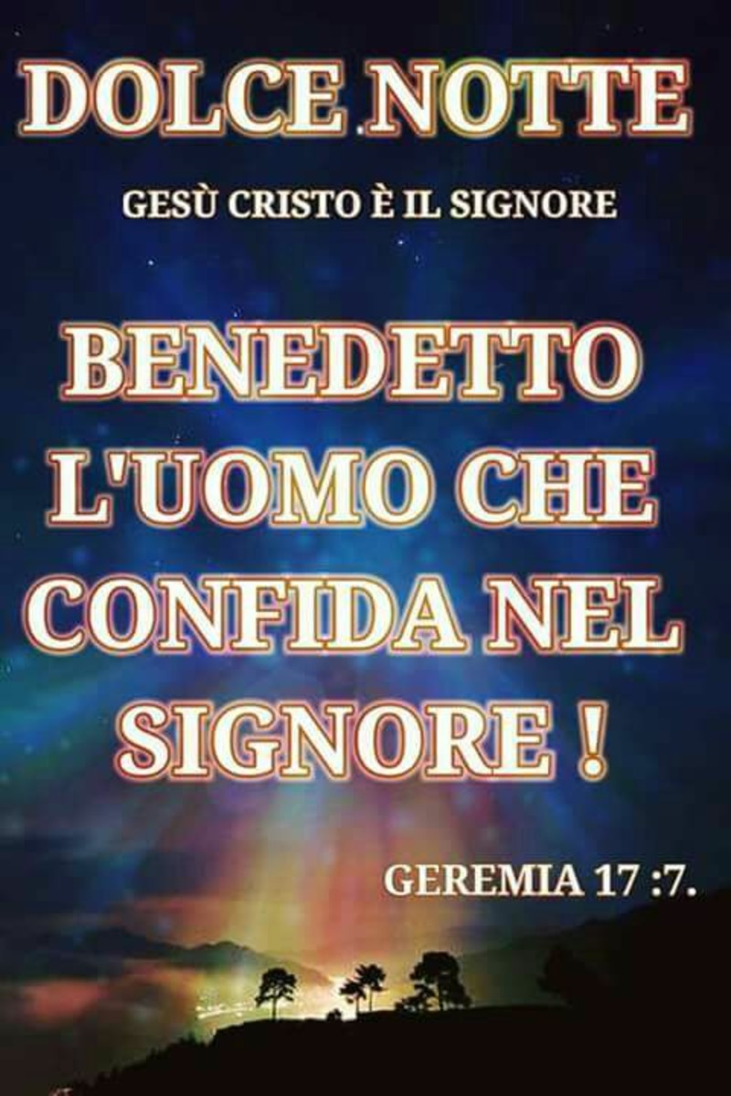 Immagini Buonanotte Signore confido in te (3)