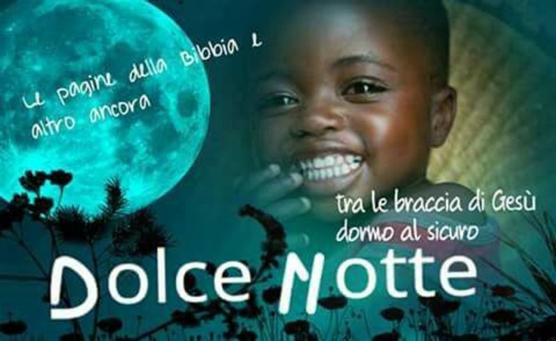 Immagini Buonanotte con Dio con i bambini (5)