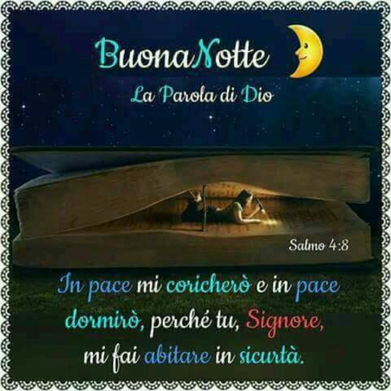 Immagini Buonanotte pioggia di Benedizioni 3759