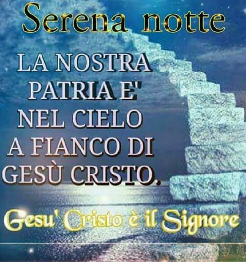 Immagini della Buonanotte con Dio da mandare Facebook 6146