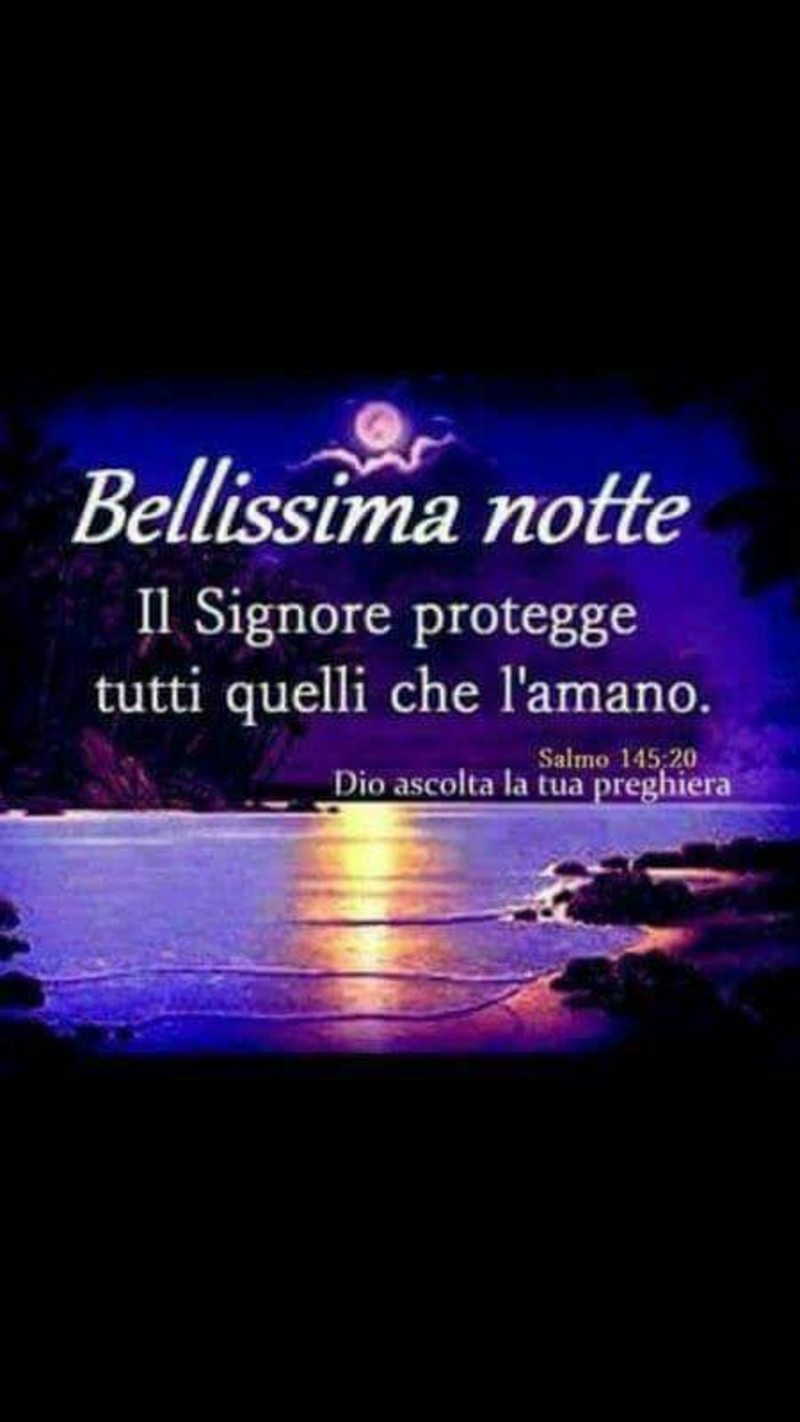 Immagini della Buonanotte con Dio da mandare WhatsApp 557