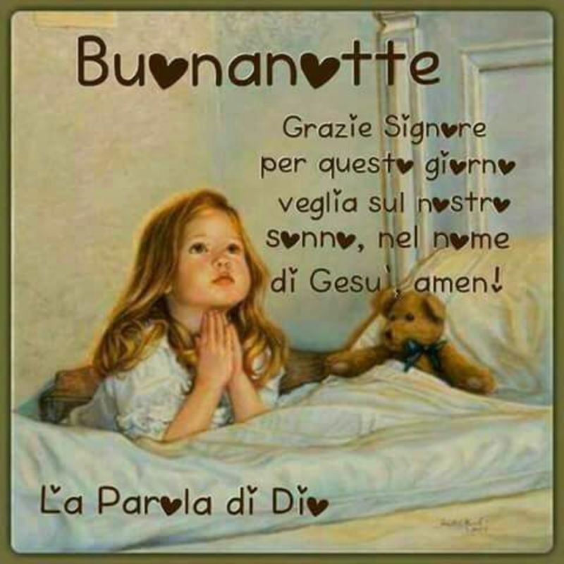 Immagini della Buonanotte con Dio da mandare WhatsApp 5975