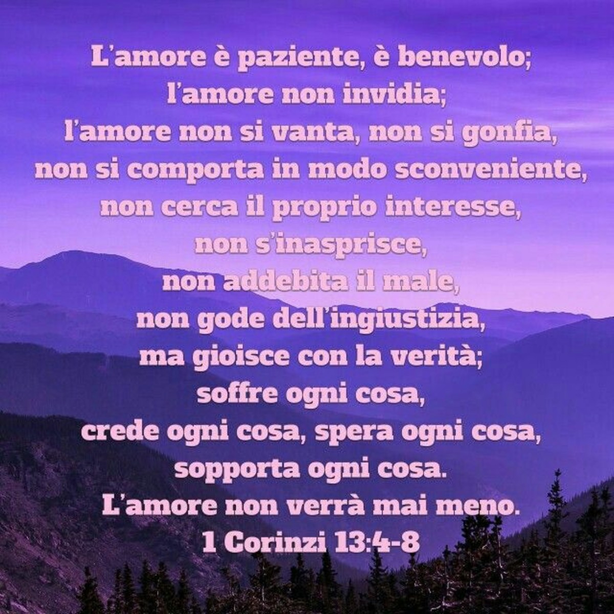 Salmi Biblici sull'amore immagini belle