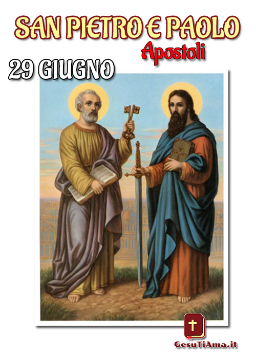 San Pietro e Paolo 29 Giugno immagini bellissime religiose