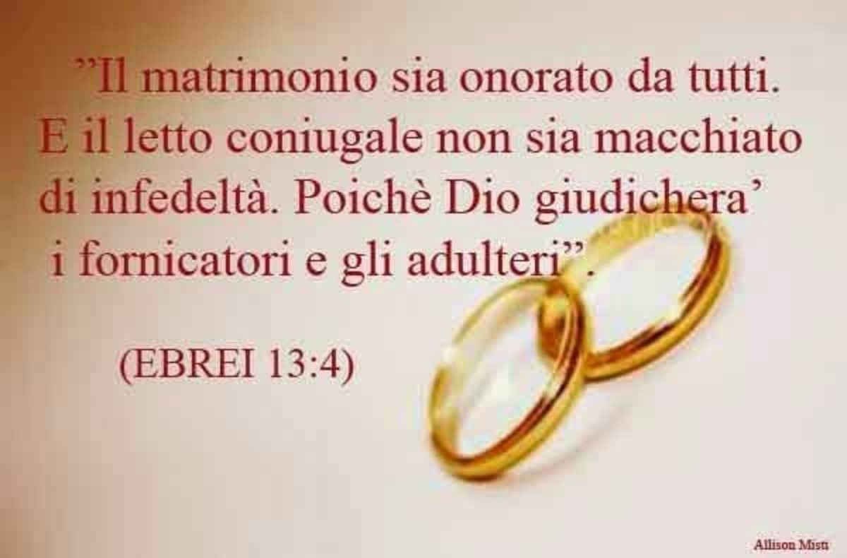 Versetti biblici sul matrimonio