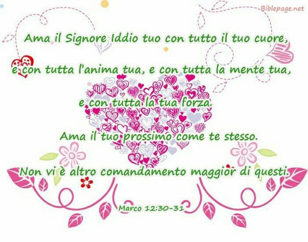 Versetti biblici sull'amore 2