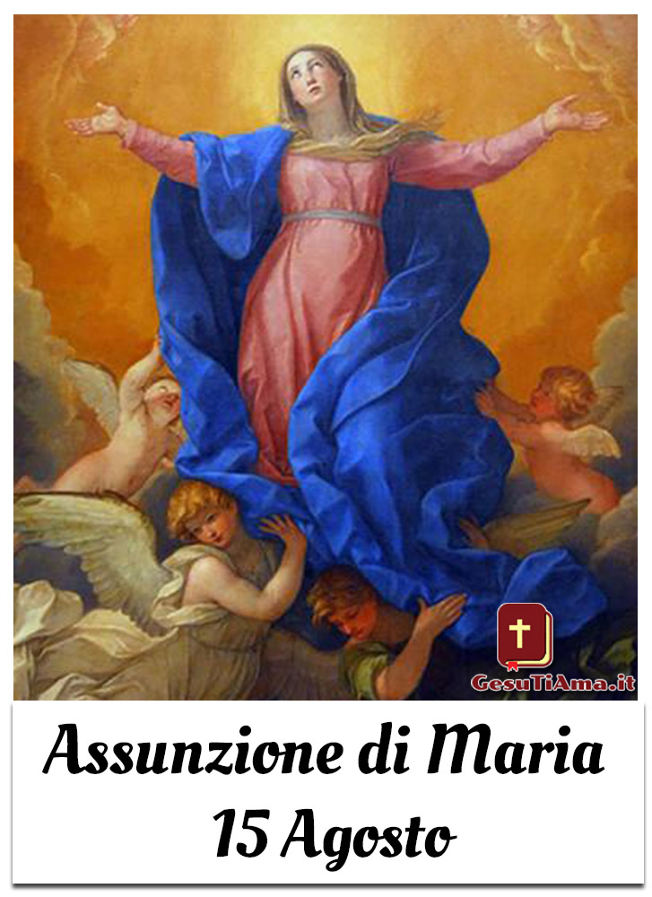 Assunzione di Maria 15 Agosto immagini religiose bellissime
