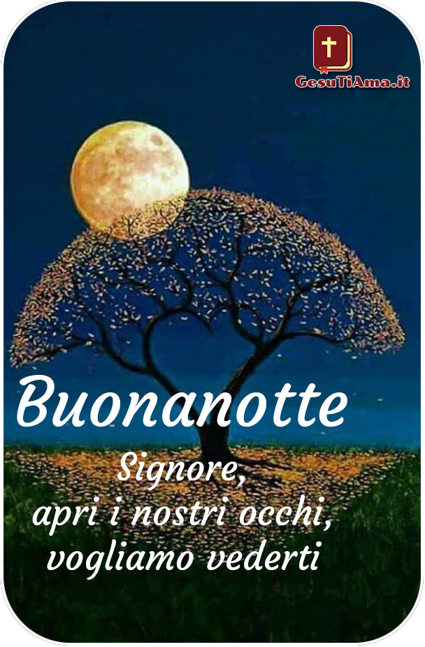 Buonanotte con Dio immagini sacre