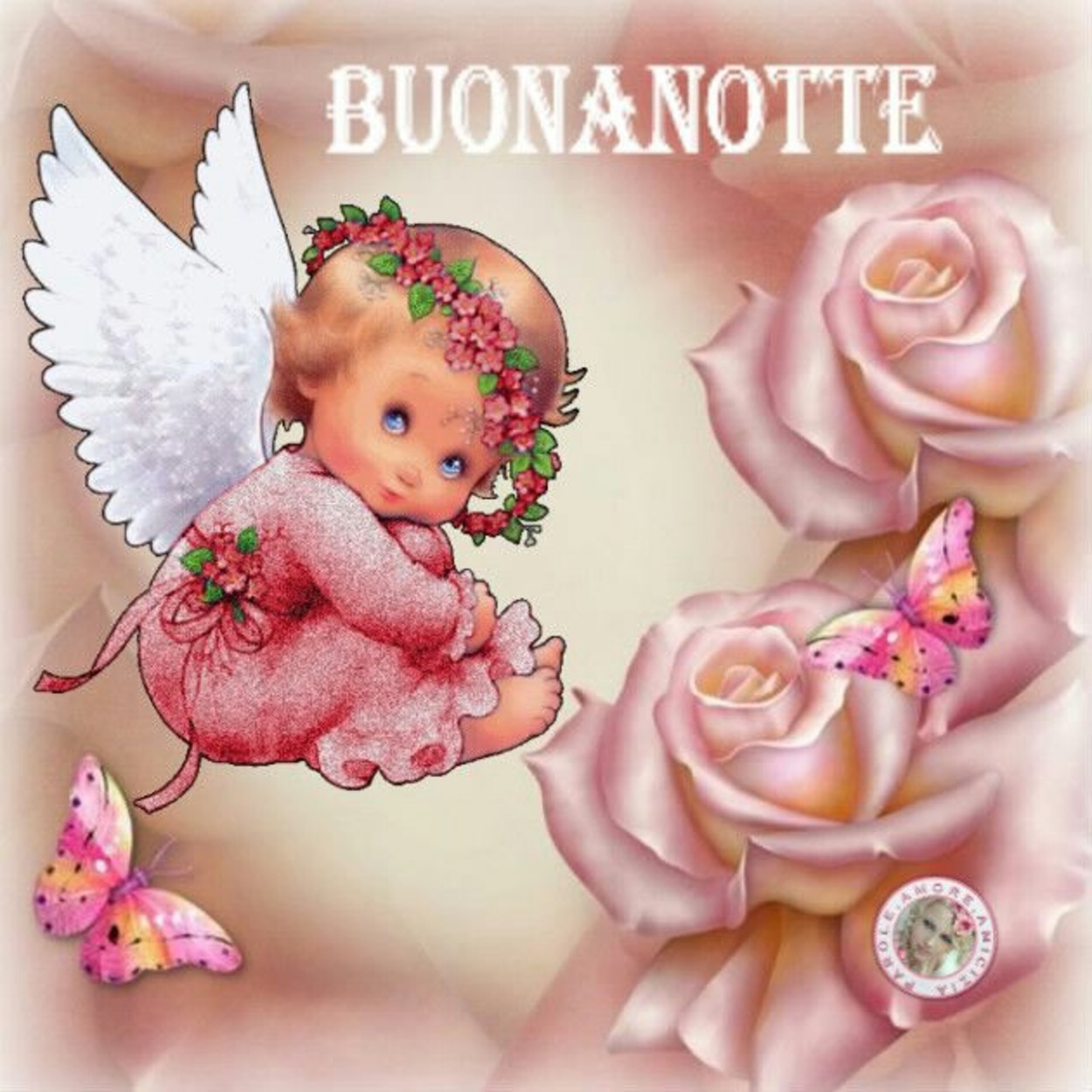 Immagini buonanotte con angeli 6395