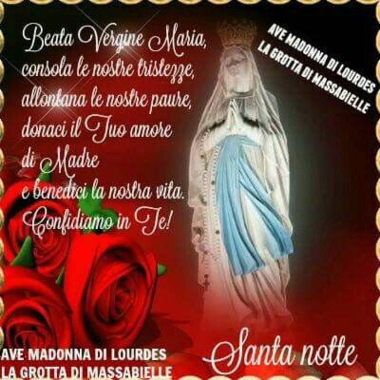 Immagini buonanotte della Madonna 7547