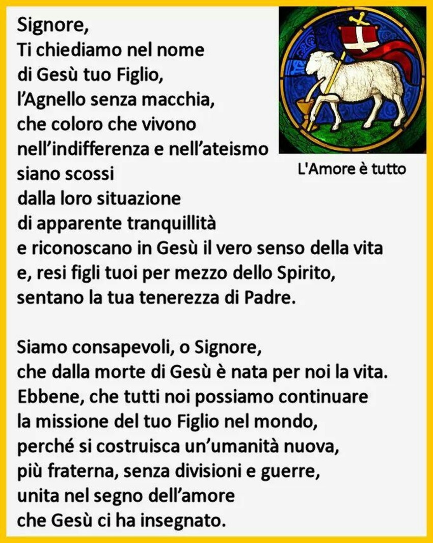 Immagini di Preghiere per Fedeli Cristiani 5935