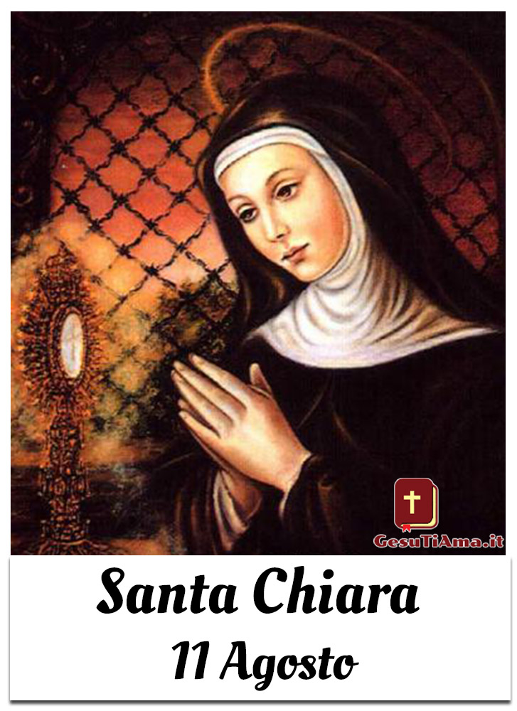 Santa Chiara 11 Agosto