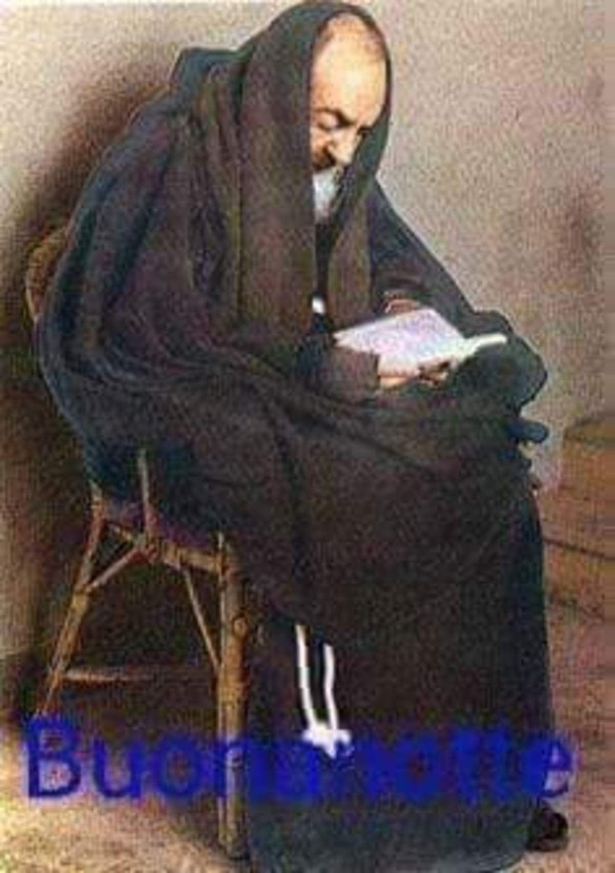 Buonanotte Padre Pio belle immagini