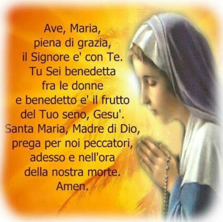 Immagini Preghiere Ave Maria