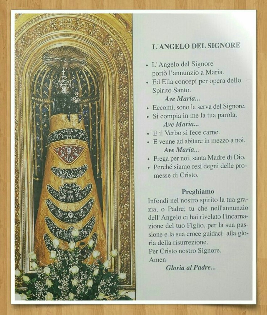 L'Angelo del Signore immagini Preghiere da condividere