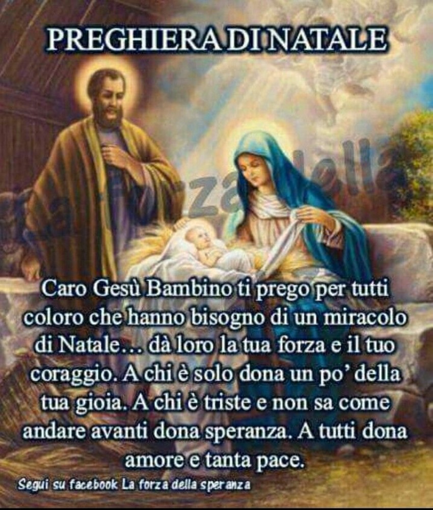 Preghiera di Natale