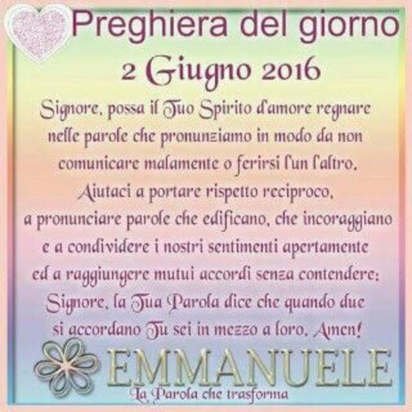 Preghiere per i Fedeli (1)