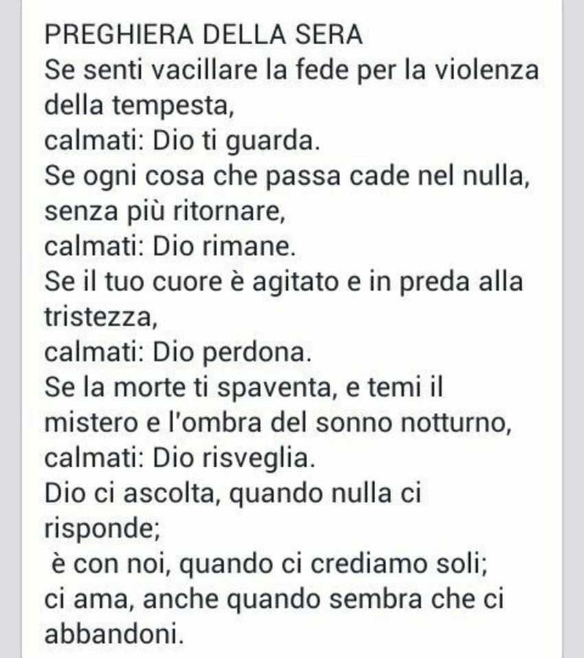 Scarica e Condividi le Preghiere della sera potenti