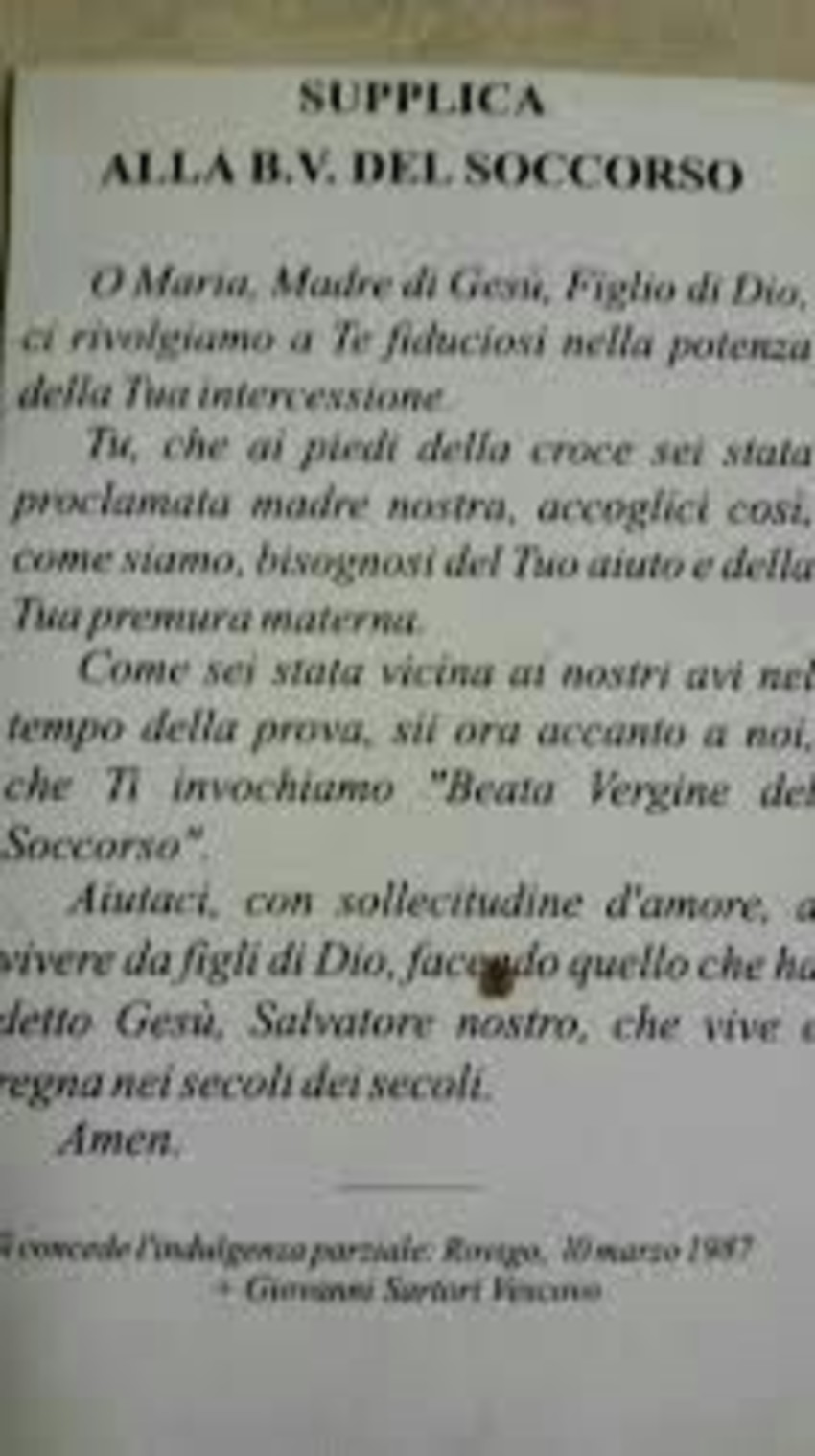 Supplica alla BV del soccorso immagini Preghiere