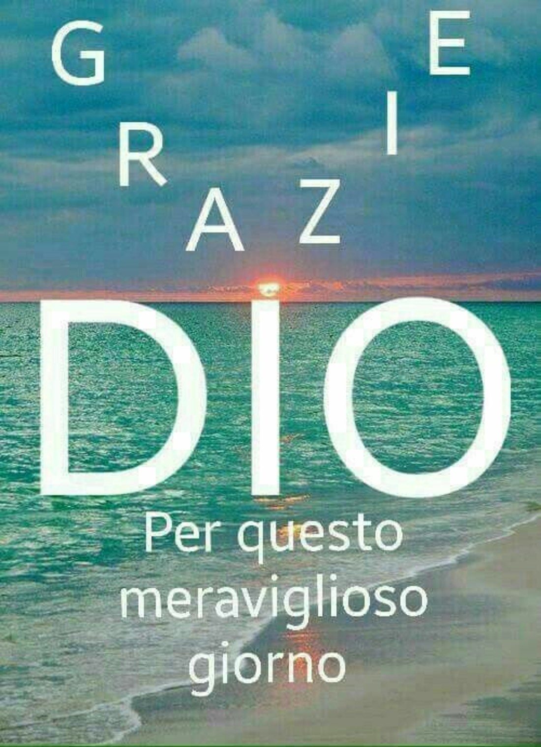 Buongiorno Grazie Dio immagini