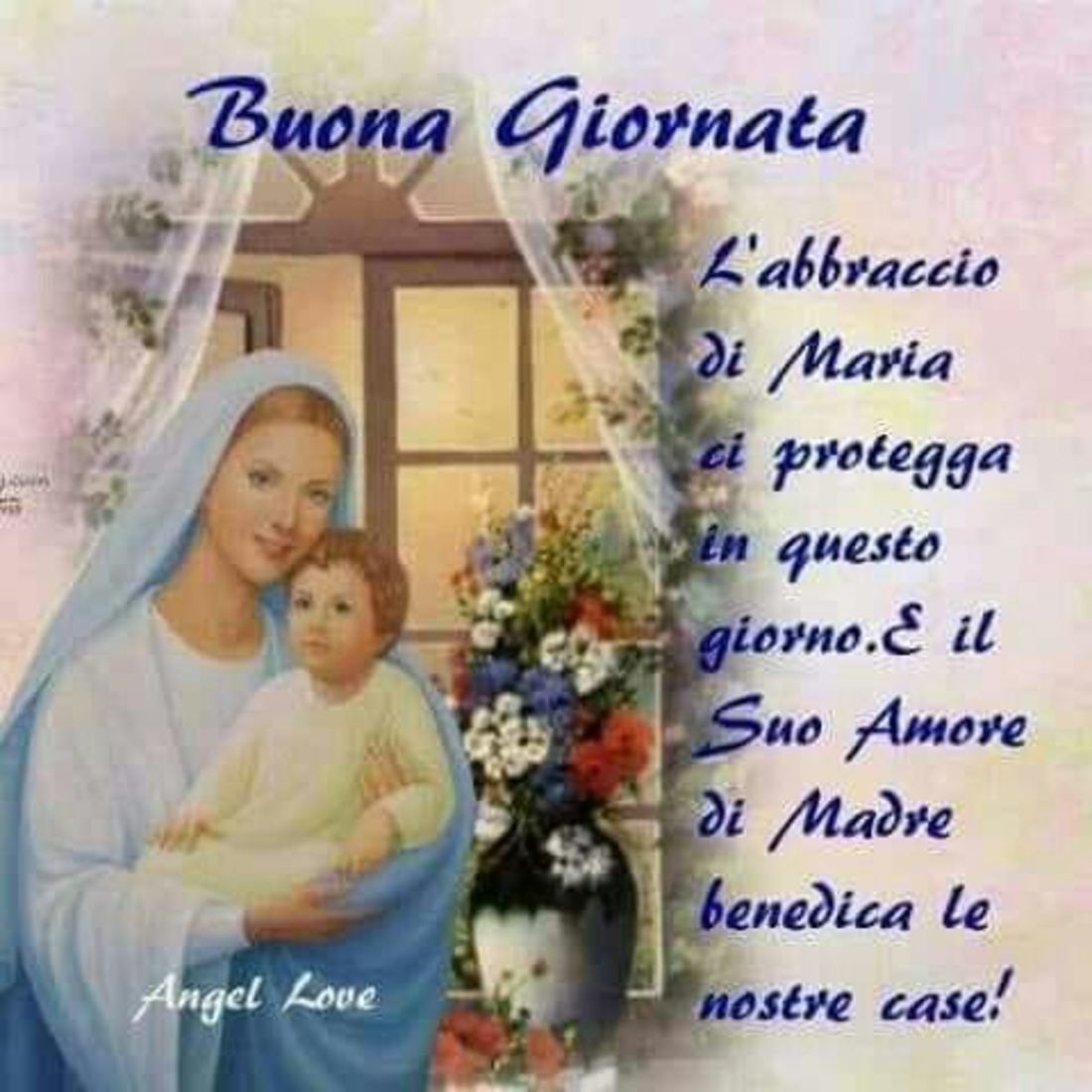 Buongiorno immagini religiose con Maria 4