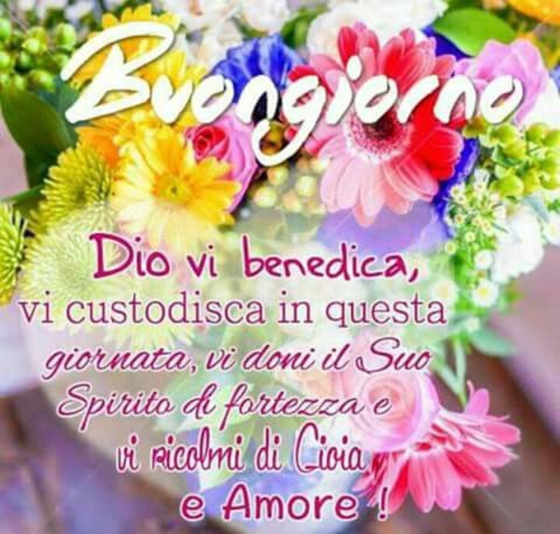 Immagini Buongiorno Dio ti benedica 10