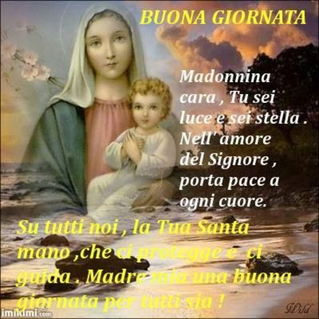 Immagini Buongiorno con La Madonna 10