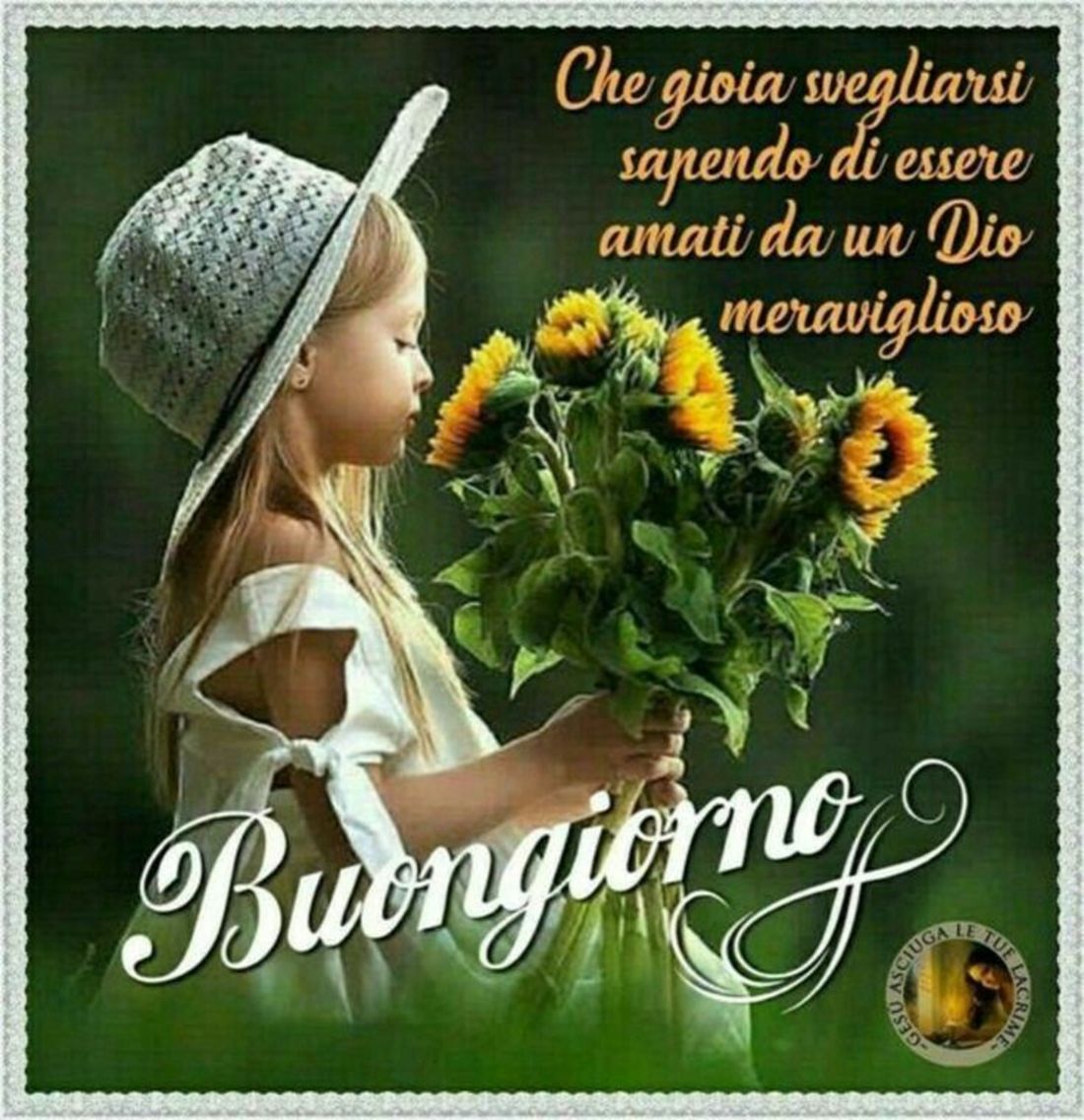 Immagini Buongiorno religiose con i bimbi 3