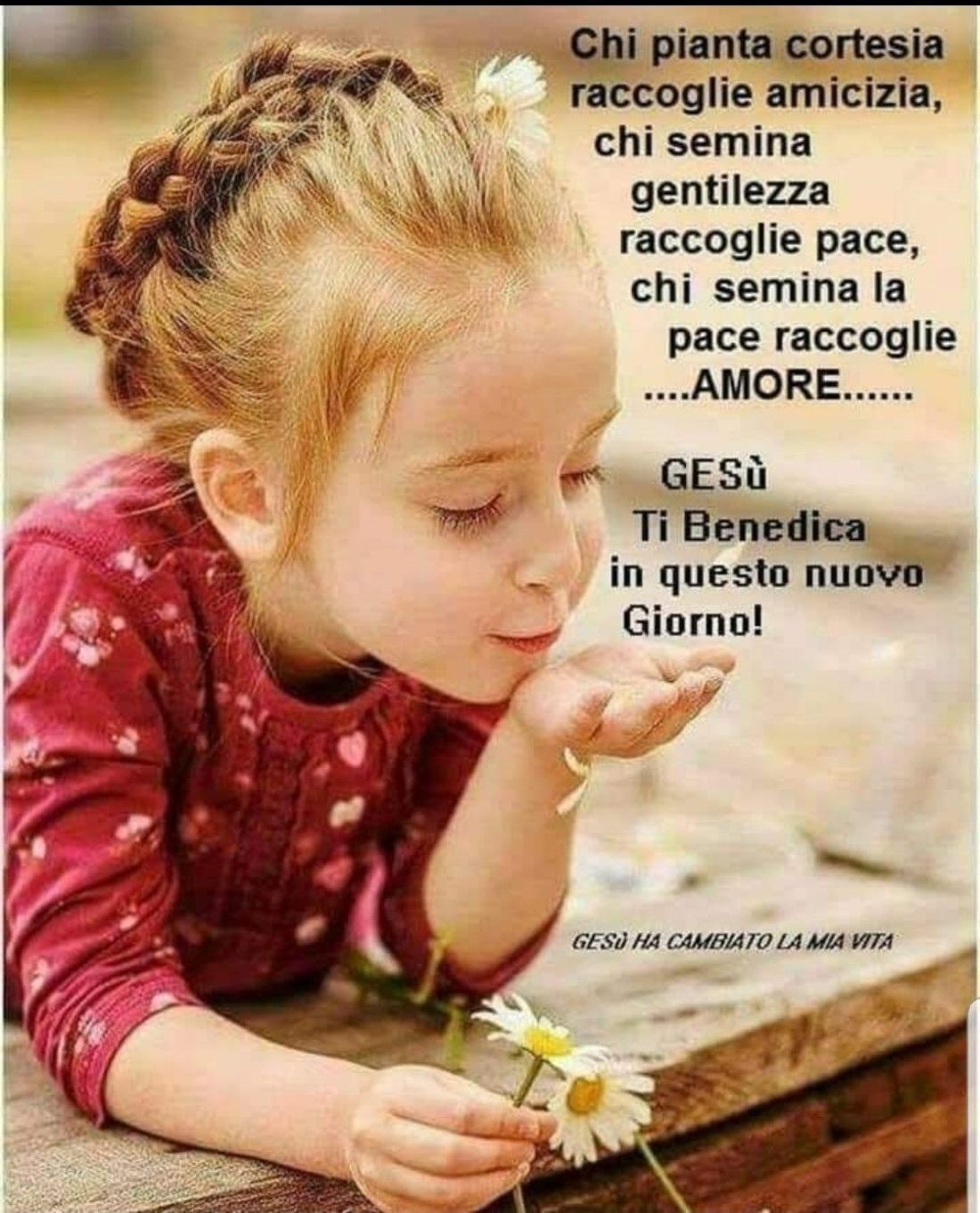 Immagini Buongiorno religiose con i bimbi 9