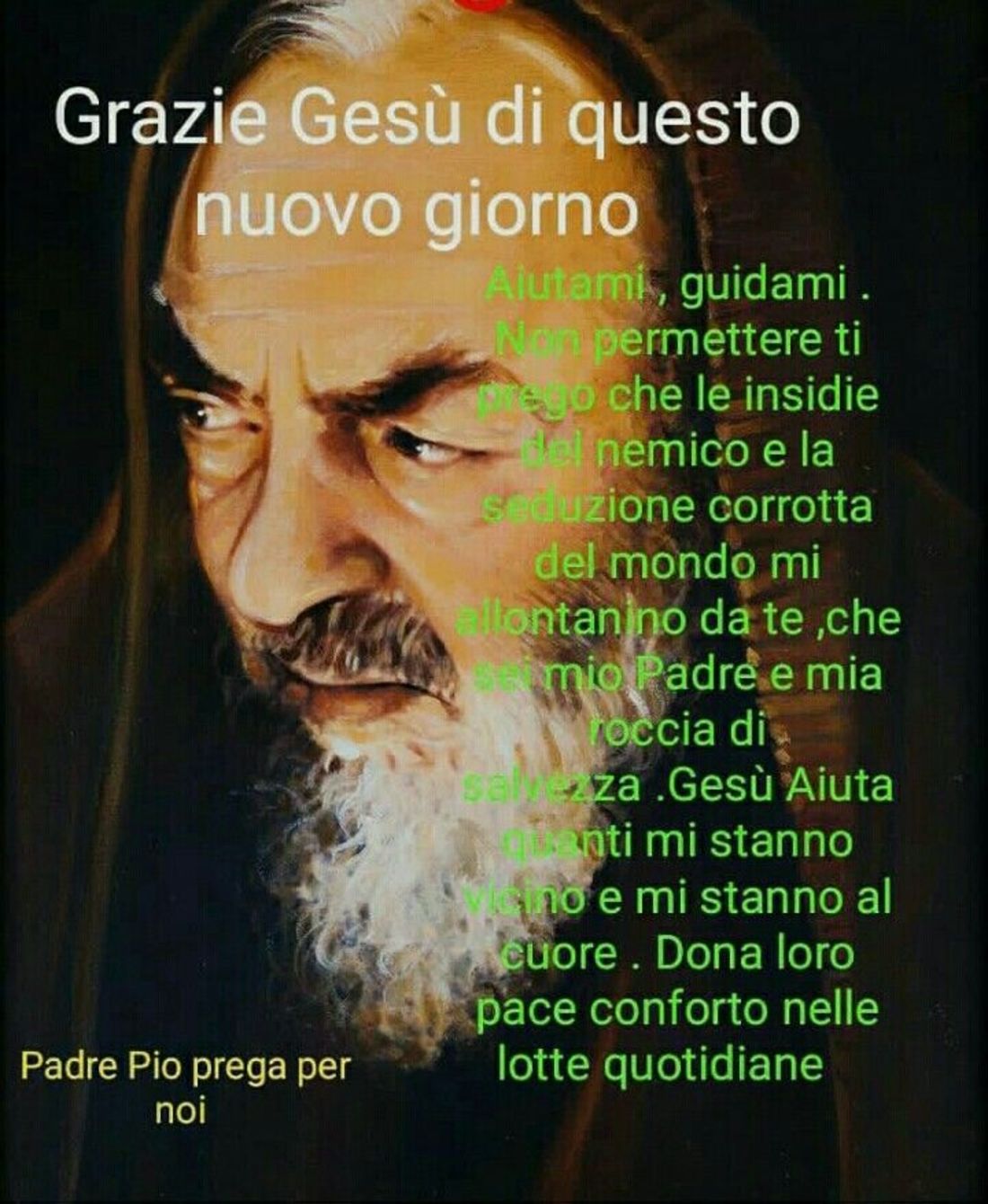 Immagini per Buongiorno con San Pio