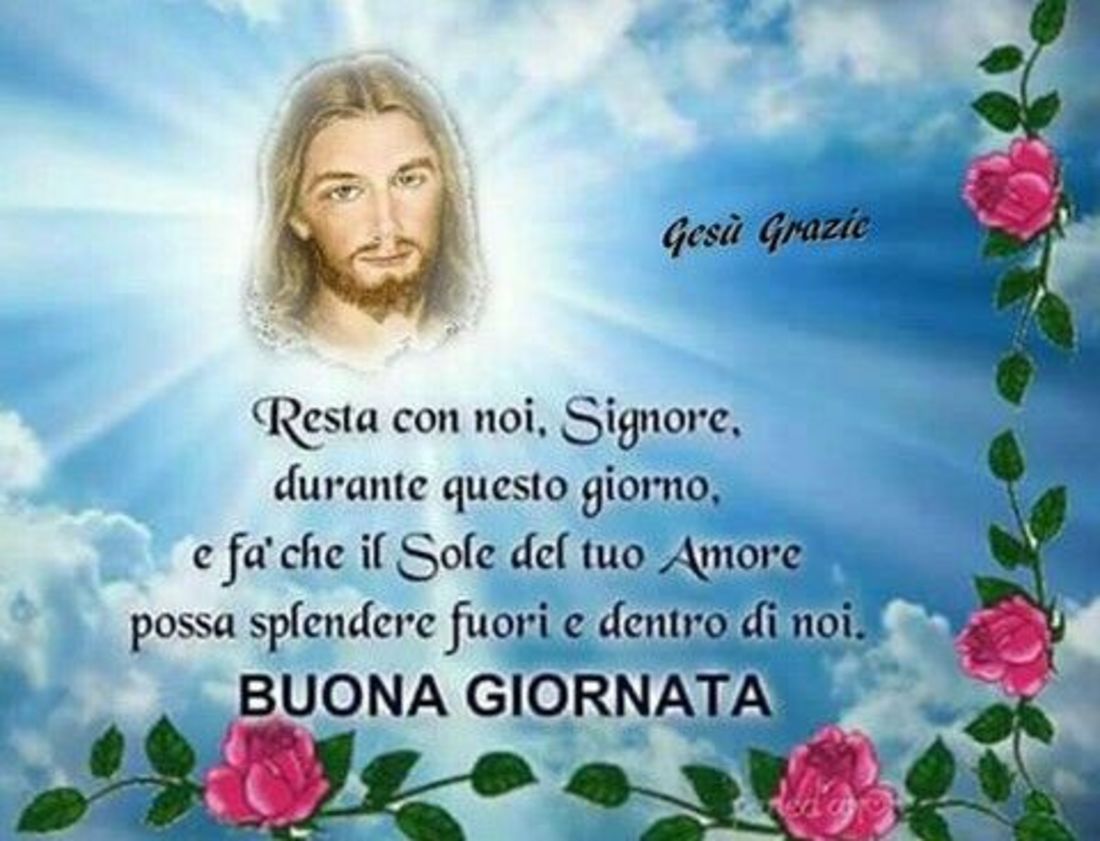 Immagini sacre con frasi del Buongiorno 8089