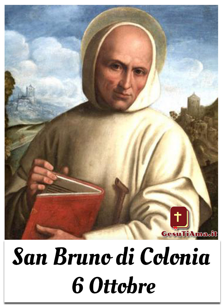 San Bruno di Colonia 6 Ottobre immagini religiose Pinterest