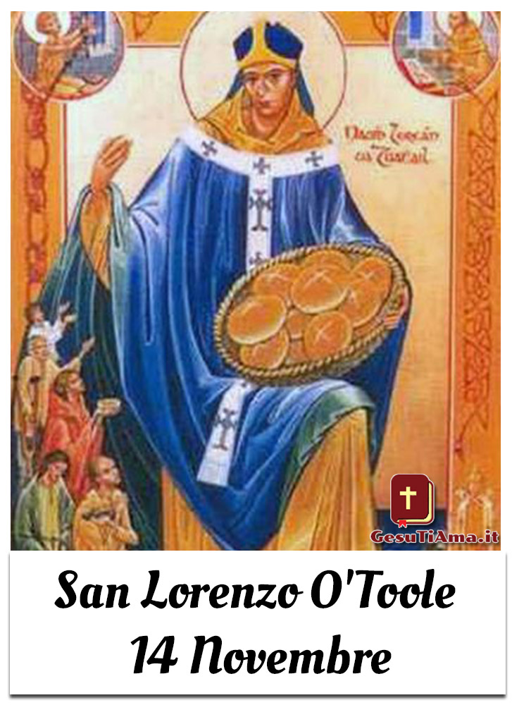 San Lorenzo O'Toole 14 Novembre immagini di Gesù