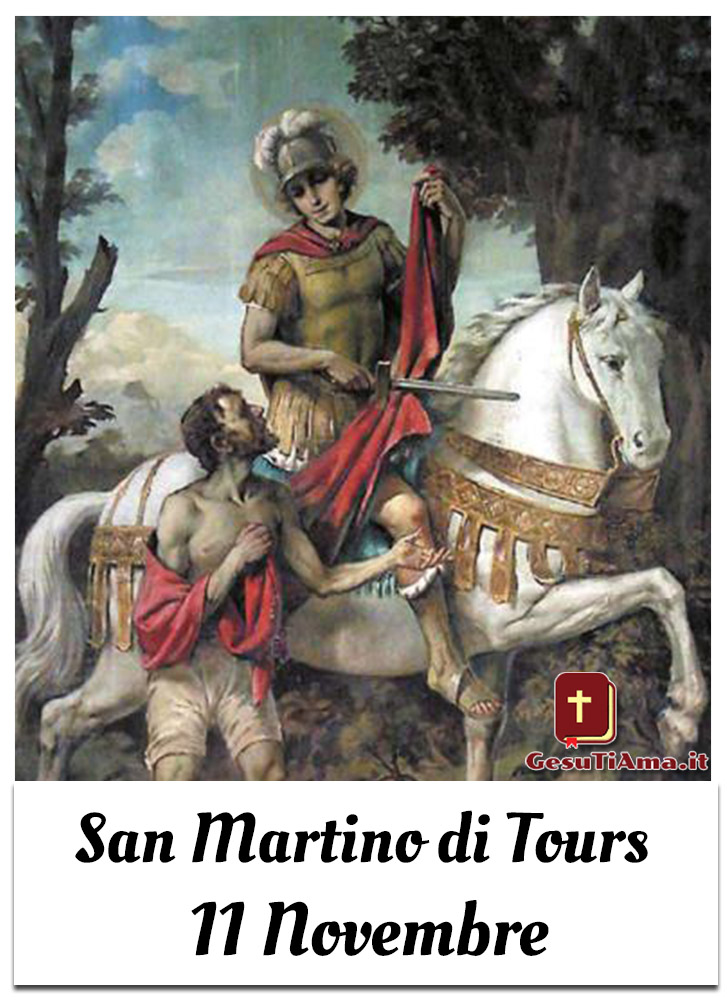 San Martino di Tours 11 Novembre foto Santi e Beati