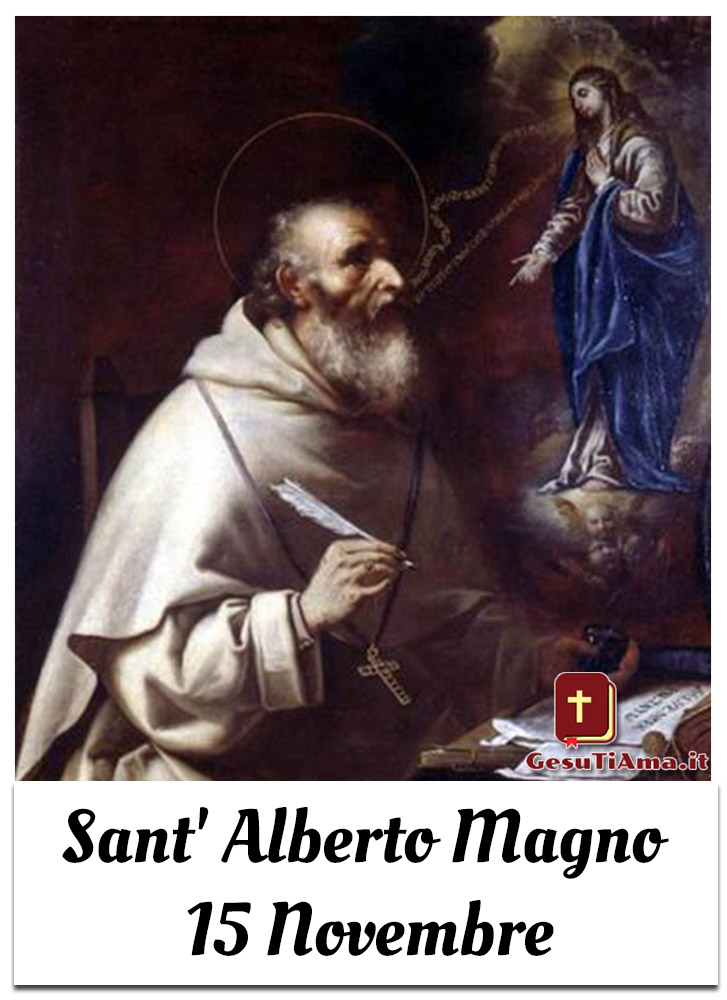 Sant' Alberto Magno 15 Novembre immagini Google