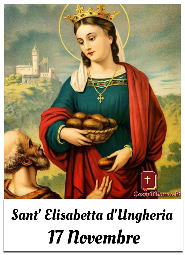 Sant' Elisabetta d'Ungheria 17 Novembre immagini sante