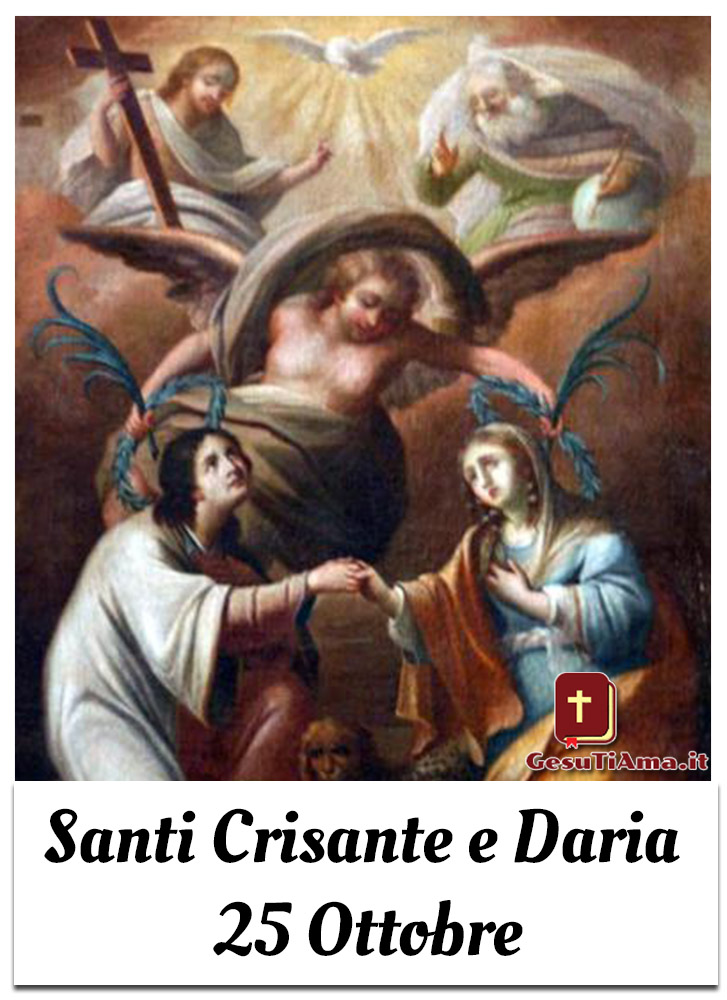 Santi Crisante e Daria 25 Ottobre