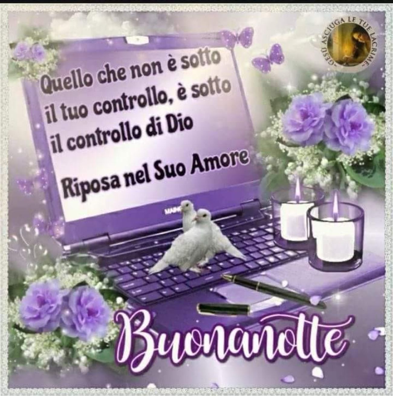 Belle Immagini Buonanotte con Gesù 5888