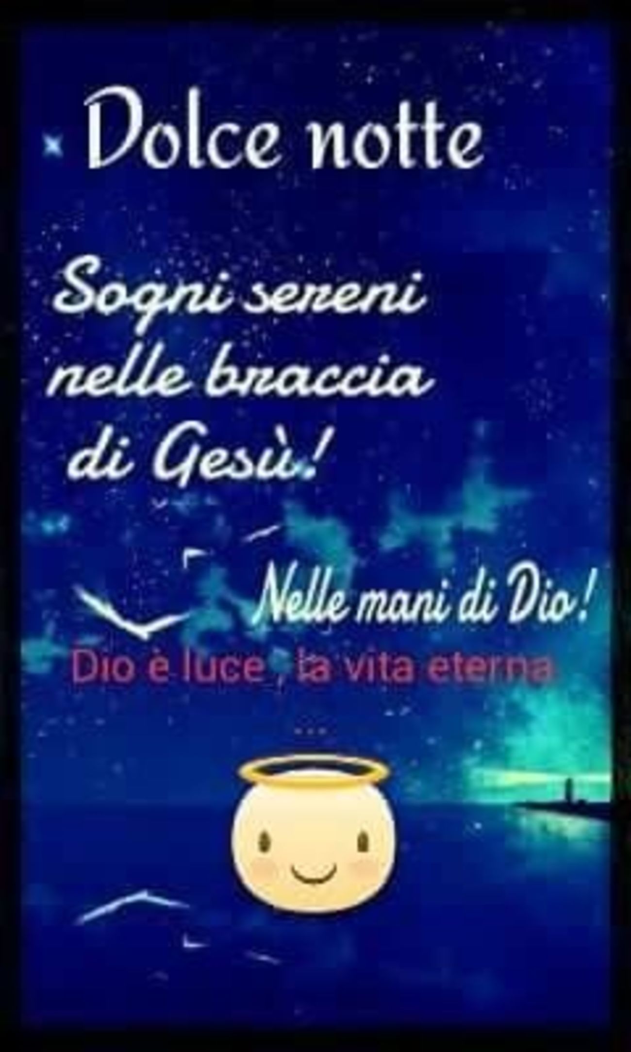 Bellissime Immagini Buonanotte con Gesù 5373