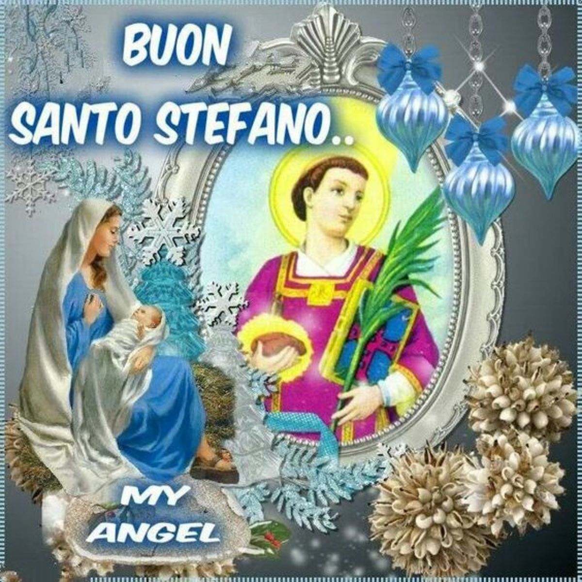 Buon Santo Stefano immagini religiose