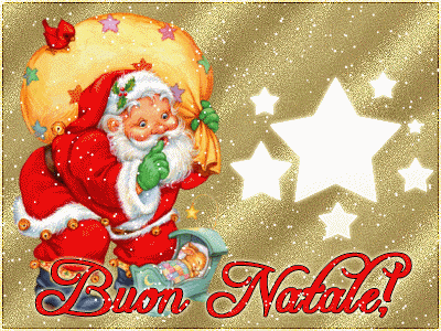 Buon natale con Babbo Natale GIF