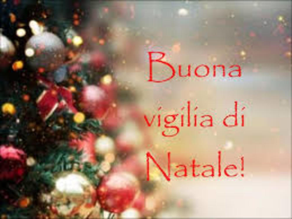 Buona Vigilia di Natale