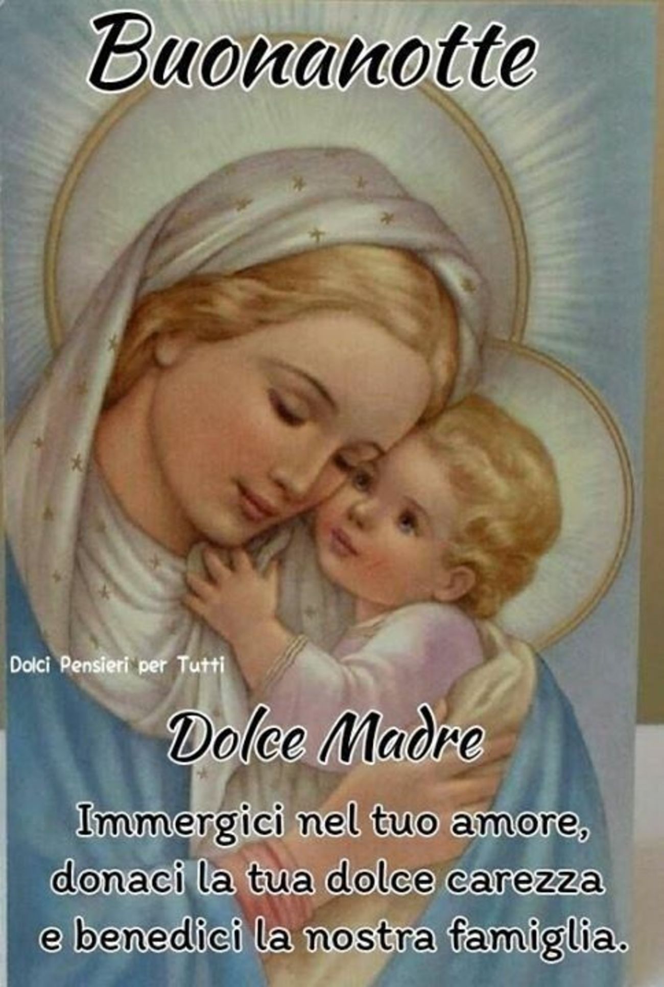 Buonanotte Madonna 6184